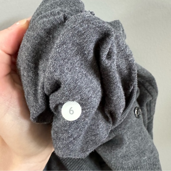Lululemon Stress Less Dark Grey Sweatshirt - Picture 8 of 8